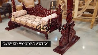 YT239 Home Wooden Swing Jhoola DIY Assembly Video Home decor @Aarsun