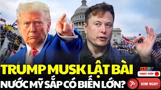 🔴Chấn Động Nhà Trắng: Trump - Musk vạch trần bí mật sốc, kinh động Long mạch Nước Mỹ