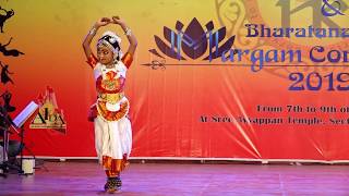 NEE MANAM IRANKI - VARNAM-Solo Performance Geethika Sowjaya - Bharathalaya - BHARATHANATIYAM