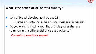 Grand Rounds- Puberty