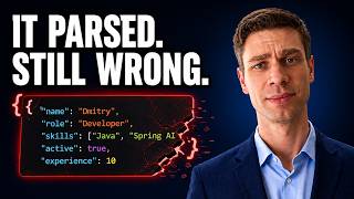 Spring AI Structured Output: Bulletproof JSON with Validation + Retry