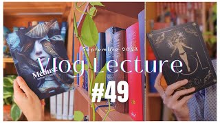 Vlog lecture #49 : 7 jrs / 7 livres : Semaine SFFF Francophone : Méduse, Sol, Rouge 📖