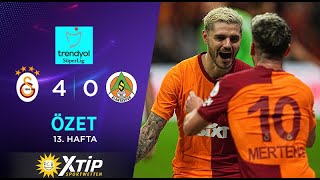 Merkur-Sports | Galatasaray (4-0) C. Alanyaspor - Highlights/Özet | Trendyol Süper Lig - 2023/24