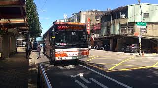 〘臺北客運〙福田低地板公車 3 0 7 板橋往撫遠街 046- U 5 板橋國中(4 3 5藝文特區) 攝