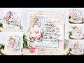 Make 6 Easy & Quick Shabby Chic cards | Mudra Stamps GDT | Aola DIY