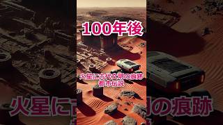 100年後、火星に眠る謎の古代文明の都市伝説！ #生成ai #未来世界 #近未来 #aiアート