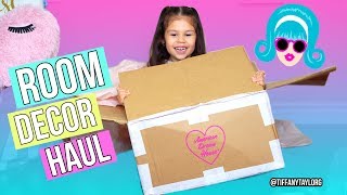 HUGE American Dream House Room Decor Haul UNBOXING tumblr room