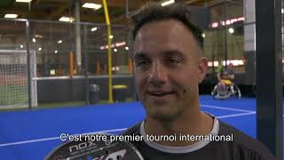 Padel-fauteuil : le premier tournoi international a lieu au Mans