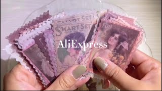 《AliExpress》アリエクスプレス購入品を開封して、収納する　　#AliExpress#購入品紹介#vlog#日記デコ#紙もの#ASMR