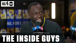 Draymond Green Joins The Inside Guys After Warriors Win Game 1 | NBA on TNT