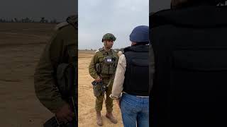 Moment Daily Mail reporter goes to Israeli artillery unit who are at war with Hamas