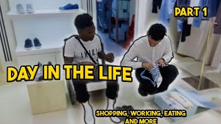 DAY IN THE LIFE VLOG PART 1!!!! +SHOPPINGSPREE 🔥🔥🔥