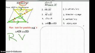 Day 2 - Parallelogram Proofs 1