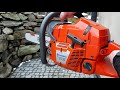 chainsaw husqvarna 372xp firststart