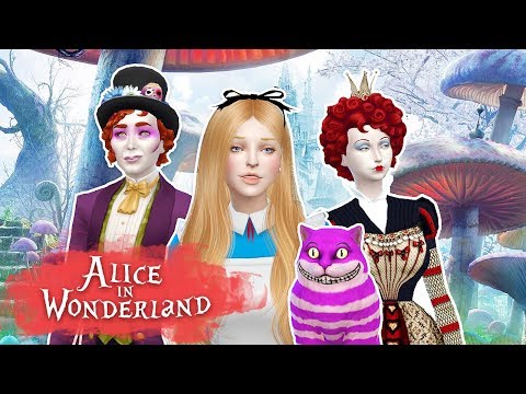 ALICE IN WONDERLAND Sims 4 || Create a Sim || Simsbiosis ALICE IN WONDERLAND Sims 4 || Create a Sim || Simsbiosis