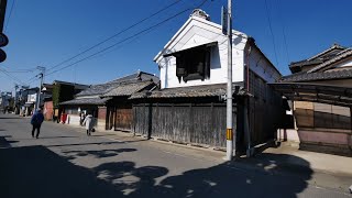 JG☆☆☆4K HDR Ibaraki,Makabe,Townscape in Hinamatsuri Season(Histric District) 茨城 真壁ひな祭り時期の街並(重伝建)