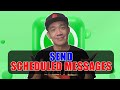 How to send Scheduled Messages on your WhatsApp on iPhone