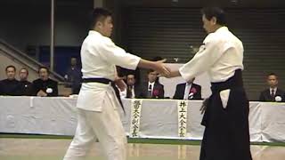 Takeno Sensei performs at the 51st All Japan Enbu – Aikido, Japan.
