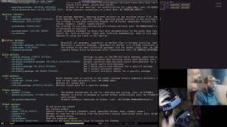 Python Emacs UV Mode programming session