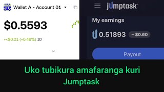 Uko tubikura amafaranga kuri jumptask