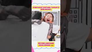 Vior Kaget Dan Langsung Peluk Jefri Nichol #shorts #yutubeshorts #vior #jefrinichol #wkwkproject