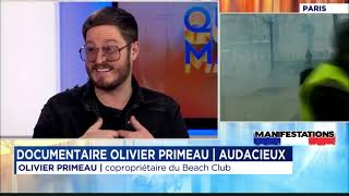 «Audacieux», un documentaire sur la vie d'Olivier Primeau (Entrevue à TVA Nouvelles)