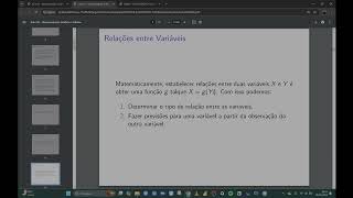 Bioestatística (Medicina) - Gráficos de Dispersão e Correlação - Aula 28/11/24 parte 2