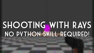 BGE - How to shoot using rays (no python)