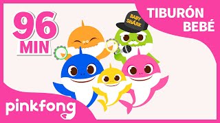 Tiburón Bebé y más canciones infantiles | El Mes de Tiburón Bebé | +Recopilación | Pinkfong