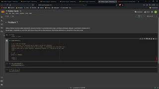 CPSC 2100: Midterm Problem 7