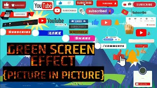 Green Screen Effects|YouTubeLike SubscribeBell Icon Buttons Green Screen|GreenScreen, Subscribe,Vfx,