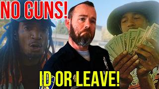 NO GUNS ALLOWED! ID OR BE TRESPASSED - POLICE CALLED!