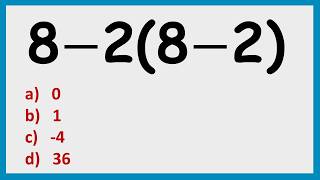 Only 1 In 5 People Can Solve This | 8-2(8-2)