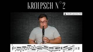 KROEPSCH No2 | #kroepsch #clarinet #clarinetstude