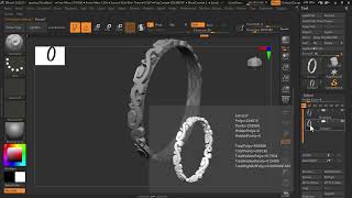 zbrush jewelry tutorial |How to model and sculpt with Maya props!