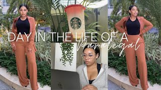 DAY IN THE LIFE OF A PARALEGAL VLOG | How to become a Paralegal | Paralegal Pros + Cons | CrysHurt