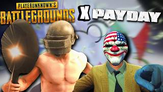 The PUBG X PAYDAY COLLAB in a nutshell...