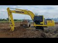 ใหม่ถอดด้าม komatsu pc210 10mo top บุกเมืองภูเขาไฟ exxavator and truck ep.9020