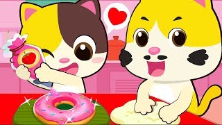 Yum Yum Donuts Song | Learn Colors | Color Song | Ice Cream | Nursery Rhymes | Kids Songs | BabyBus