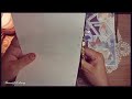 asmr 종이를 쌓아 올린 후 스티커북으로 마무리하기 빈티지 다꾸 vintage journal vintage diary