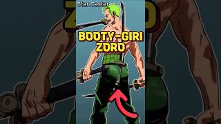 4 Sword Style Zoro