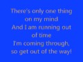 Woman on a mission - Lyrics