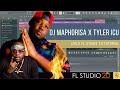 DJ Maphorisa x Tyler ICU - Izolo | FL Studio Tutorial | Mpura Daliwonga Visca Madumane 2021