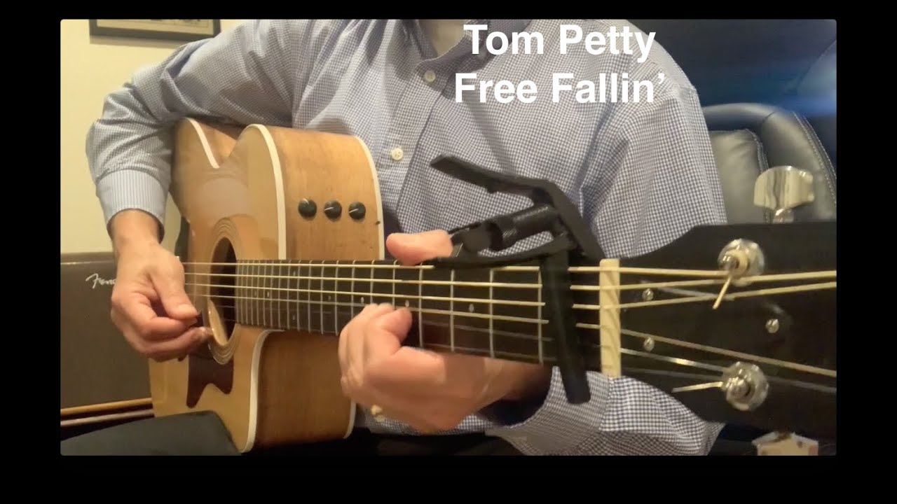 Tom Petty - Free Fallin' - Guitar Instrumental - Acoustic Guitar ...