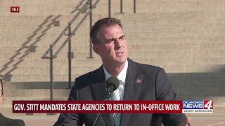 Gov. Stitt mandates state agencies to return to in-office work