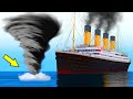 Titanic Sinking In Tornado In GTA 5 (Ship Accident Scene)