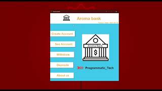 Introduction to Bank management system || Python ||Programmatic_Tech