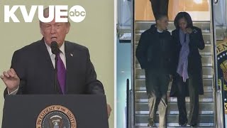 President Trump’s racist post about the Obamas deleted after backlash