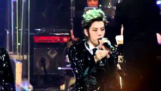 111030 [FANCAM] Dongwoo rap in My Love Cry Baby @ MBC Beautiful Concert