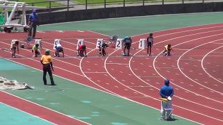 2018 全国小学生陸上交流【沖縄】大会 5年男子 100m 予選5組 アスリート工房